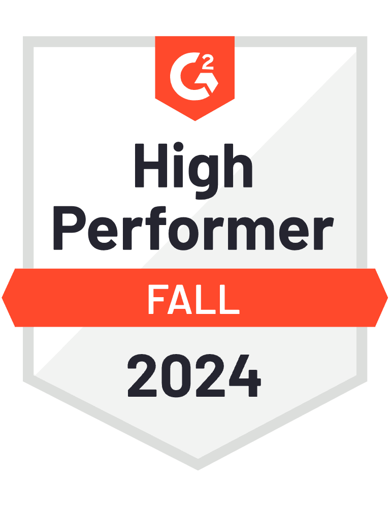 G2 high performer award review